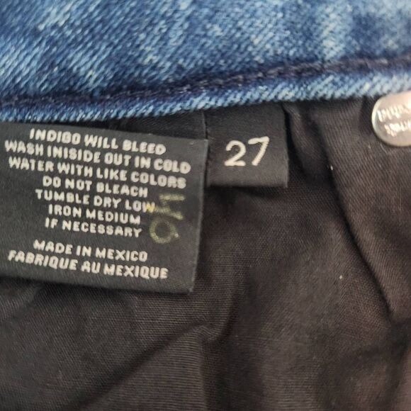 Black Orchid Los Angeles Distressed Skinny Jeans Size 27 Distressed Jeans - Picture 8 of 9